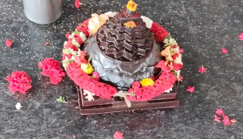 The temple offering box (Hundi)